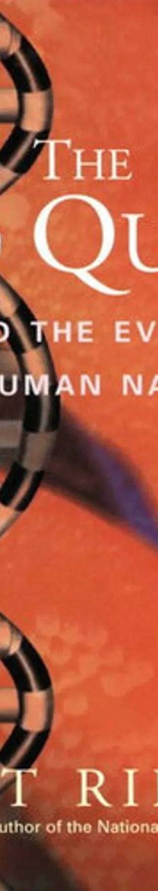 Couverture de « The Red Queen », Matt Ridley