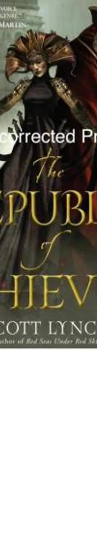 Cover of The Republic of Thieves by Scott Lynch