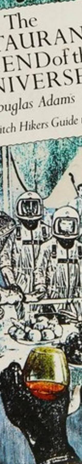 Cover of The Restaurant at the End of the Universe by Douglas Adams