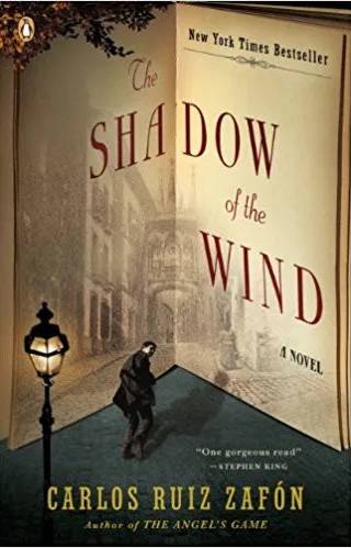 Couverture de The Shadow of the Wind, Carlos Ruiz Zafón