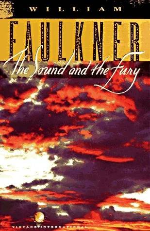Couverture de The Sound and the Fury, William Faulkner