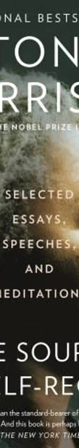 Couverture de The source of self-regard : Selected Essays, Speeches, and Meditations / alternative, Toni Morrison