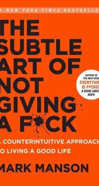 Couverture de The Subtle Art of Not Giving a F*ck (Mark Manson Collection), Mark Manson