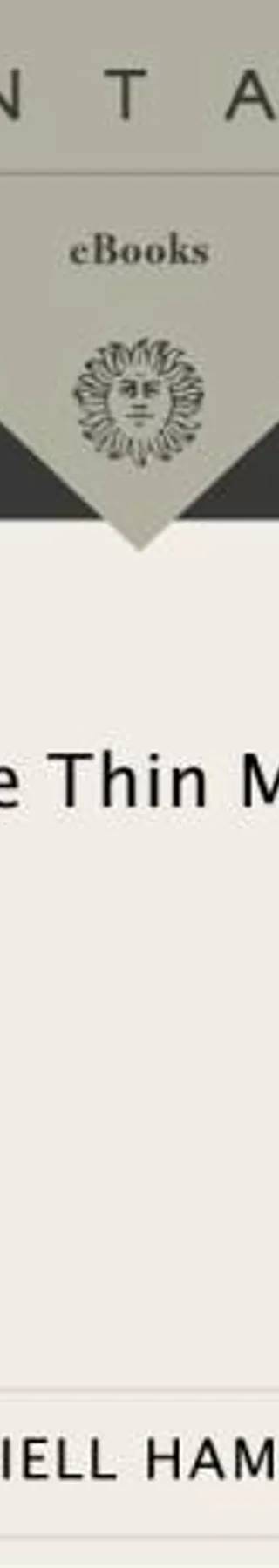 Cover of The Thin Man by Dashiell Hammett