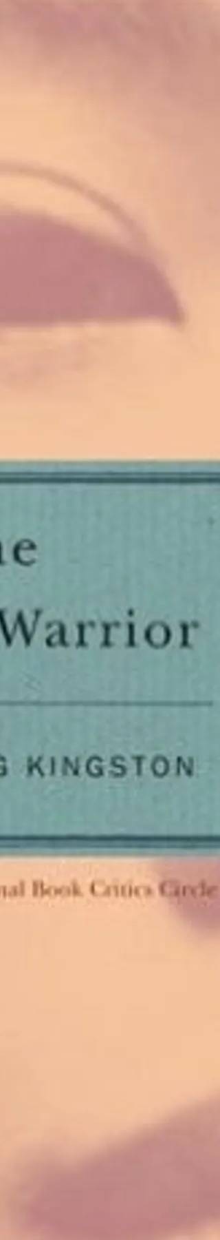 Couverture de The Woman Warrior, Maxine Hong Kingston