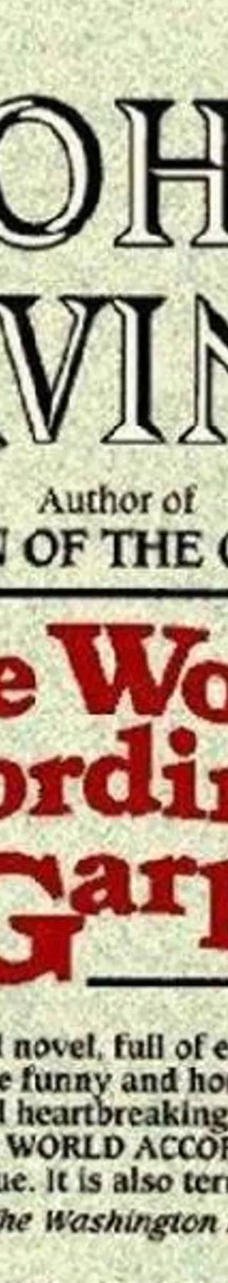 Cover of The world according to Garp by John Irving