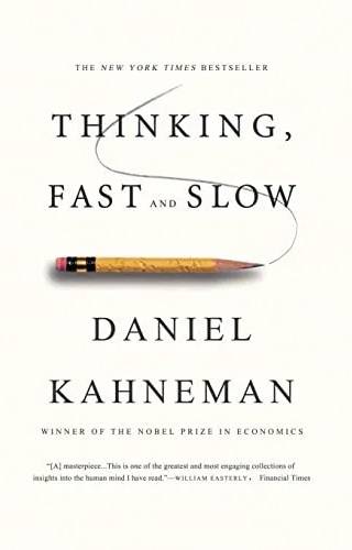Couverture de « Thinking, Fast and Slow », Daniel Kahneman