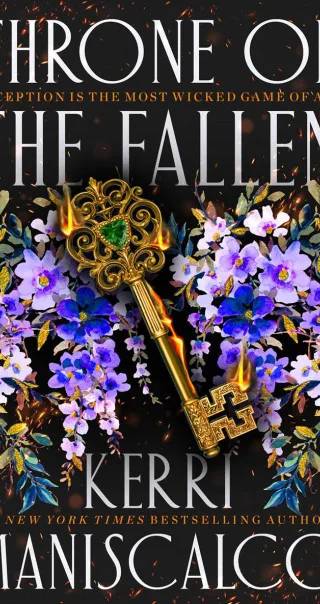 Cover of Throne of the Fallen (Princes of Sin, #1) by Kerri Maniscalco