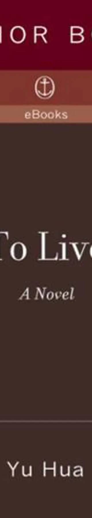 Couverture de « To live », Yu Hua