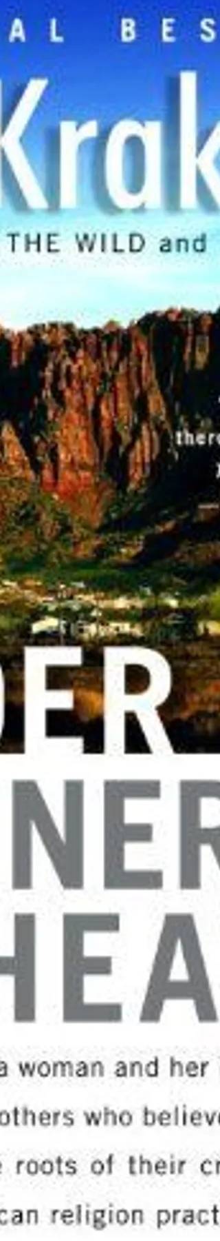 Couverture de Under the Banner of Heaven, Jon Krakauer