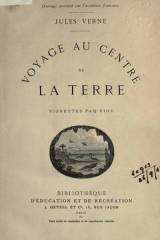 Couverture de Voyage au centre de la Terre, Jules Verne