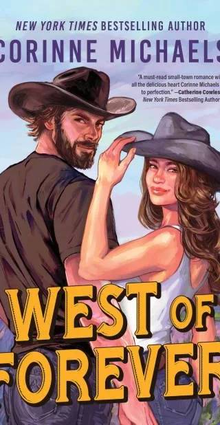 Cover of West of forever by Corinne Michaels
